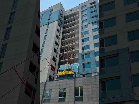 오피스텔 파손유리교체 자일로프공사